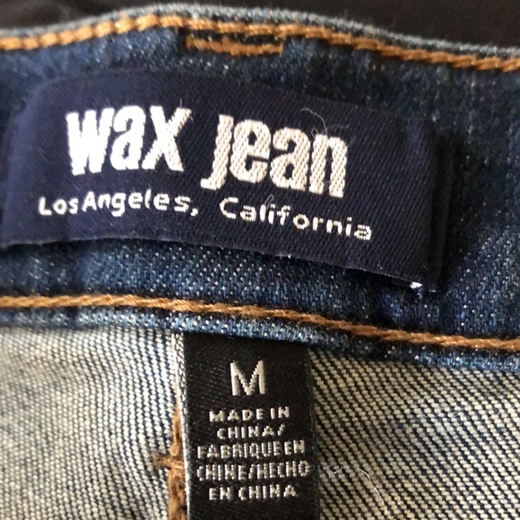 Wax jean shorts - Picture 4 of 4